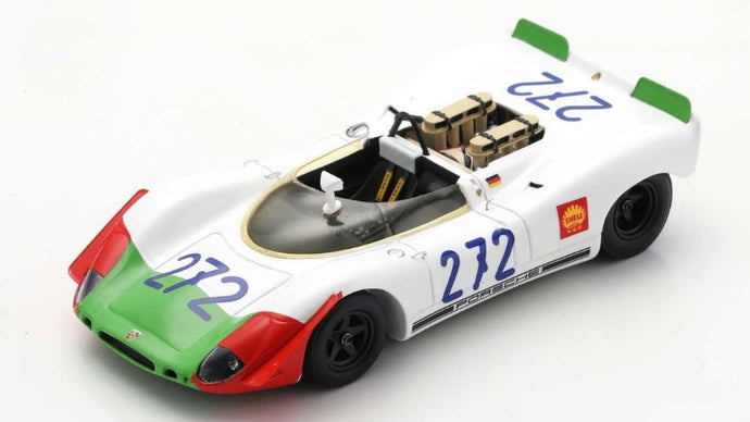 PORSCHE 908-2 N.272 4th TARGA FLORIO 1969 W.KAUSHEN-K.VON WENDT 1:43
