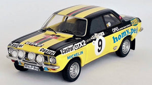 OPEL ASCONA MONTE CARLO RALLY 1975 CARLSSON/DE JONG 1:43