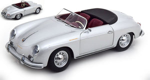 PORSCHE 356 A SPEEDSTER 1955 SILVER 1:12