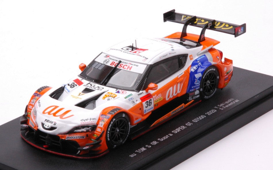 au TOM'S GR SUPRA N.36 SUPER GT500 2020 Y.SEKIGUCHI-S.FENESTRAZ 1:43