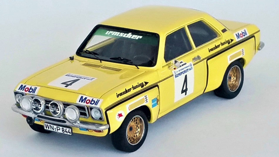 OPEL ASCONA 2nd SEMPERIT RALLY 1973 ROHRL/BERGER 1:43