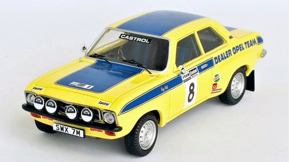 OPEL ASCONA WELSH RALLY 1974 FALL/BROAD 1:43