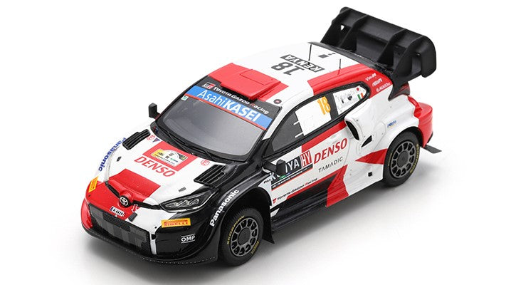 TOYOTA YARIS N.18 3rd RALLY SAFARI KENYA 2022 T.KATSUTA-A.JOHNSTON 1:43