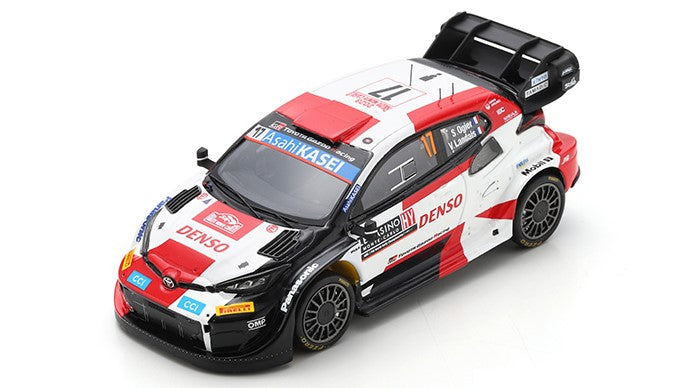 TOYOTA YARIS N.17 WINNER RALLY MONTE CARLO 2023 S.OGIER-V.LANDAIS 1:43