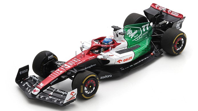 ALFA ROMEO F1 VALTTERI BOTTAS 2022 N.77 AZERBAIJAN GP 1:43
