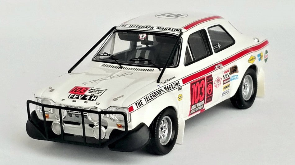 FORD ESCORT MK1 5th LONDON-MEXICO 1970 MAKINEN/STAEPELAERE 1:43