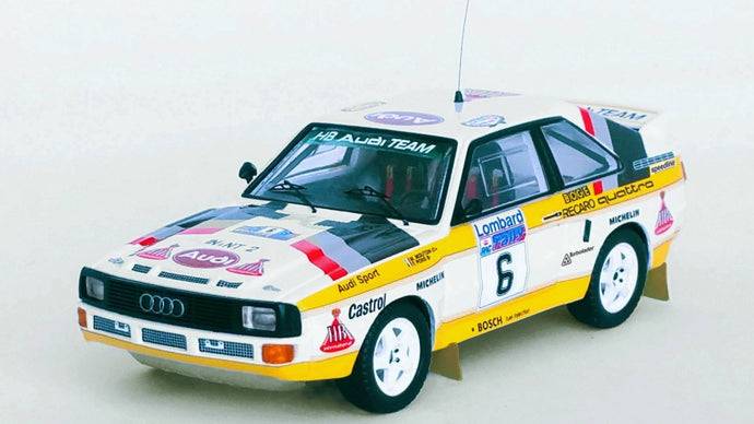AUDI SPORT QUATTRO RAC RALLY 1984 MOUTON/PORIS 1:43