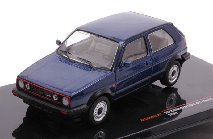 VW GOLF GTI (MKII) 1984 MET.BLUE 1:43