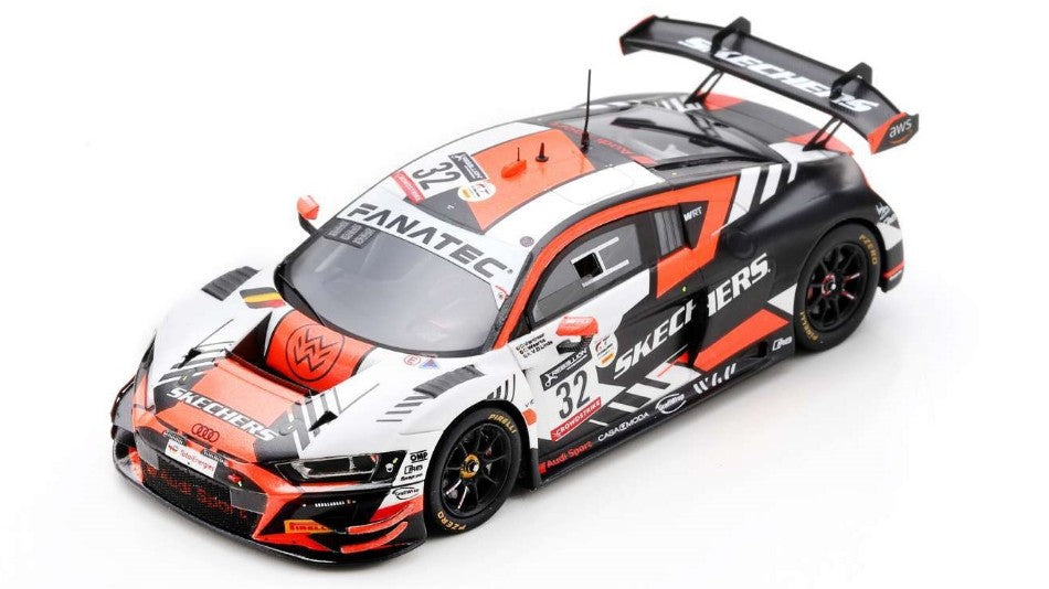 AUDI R8 GT3 N.32 24 H SPA 2022 VANTHOOR-VAN DER LINDE-WEERTS 1:43