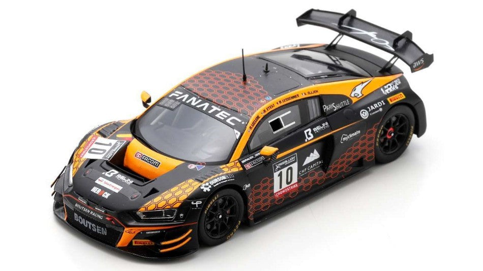 AUDI R8 GT3 N.10 24 H SPA 2022 OJJEH-LESSENES-A.LECLERC-ETEKI 1:43