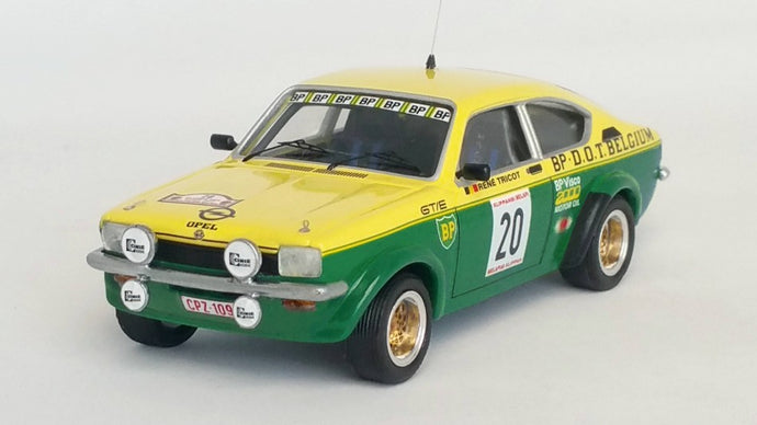 OPEL KADETT GT/E YPRES RALLY 1977 TRICOT/SYMENS 1:43