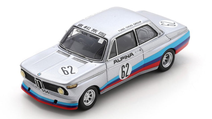 BMW ALPINA 2002 Tii N.62 WINNER MACAU TROPHY 1977 PIERRE LO 1:43