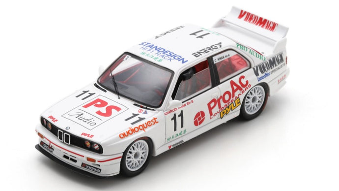 BMW E30 M3 N.11 WINNER MACAU GUIA 1993 CHARLES KWAN 1:43