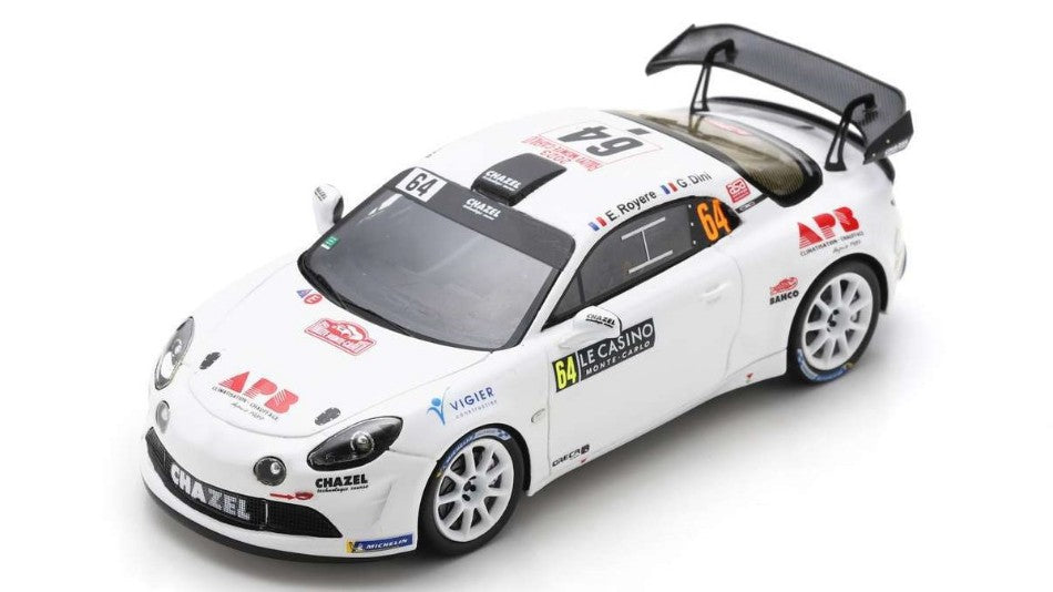 ALPINE A110 N.64 3rd RALLY MONTE CARLO 2023 E.ROYERE-G.DINI 1:43