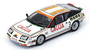 ALPINE V6 TURBO N.3 EUROPA CUP CHAMPION 1986 MASSIMO SIGALA 1:43