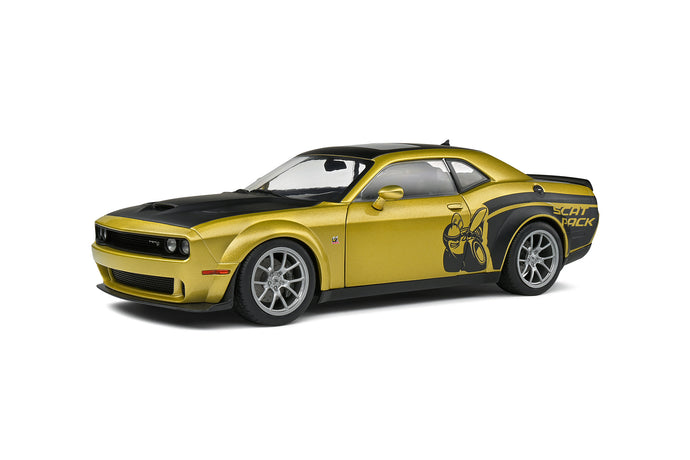 DODGE CHALLENGER R/T PACK WIDEBODY STREETFIGHTER 2020 GOLD 1:18
