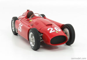 FERRARI F1  D50 LONG NOSE N 26 2nd MONZA ITALY GP FANGIO 1956 WORLD CHAMPION (AFTER LAP 32 WITH THE COLLINS CAR) RED
