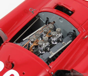 FERRARI F1  D50 LONG NOSE N 26 2nd MONZA ITALY GP FANGIO 1956 WORLD CHAMPION (AFTER LAP 32 WITH THE COLLINS CAR) RED