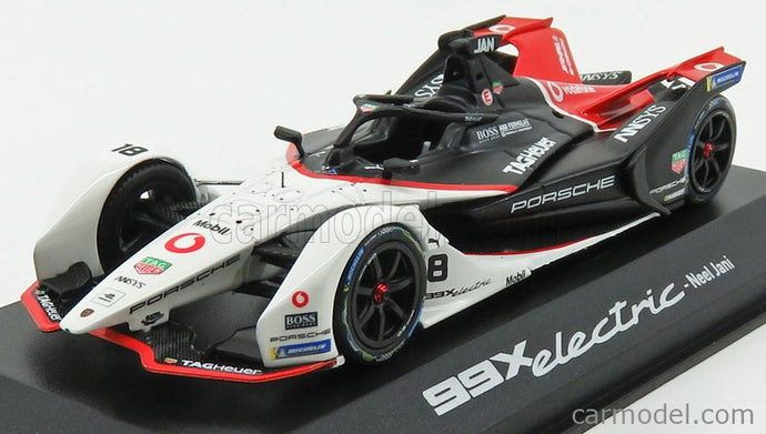 PORSCHE FORMULA-E 99X ELECTRIC TEAM TAG HEUER PORSCHE N 18 SIANTIAGO EPRIX 2019-2020 N.JANI 1:43