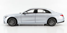 Indlæs billede til gallerivisning 1:18 Mercedes-Benz S-Class Silver 2020 (V223)