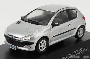 Peugeot 206 Silver 1999 1:43