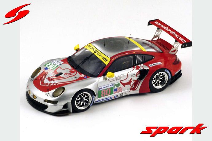 PORSCHE 997 RSR N.80 49th LM 2012 BERGMEISTER-HOLZER-LONG 1:18