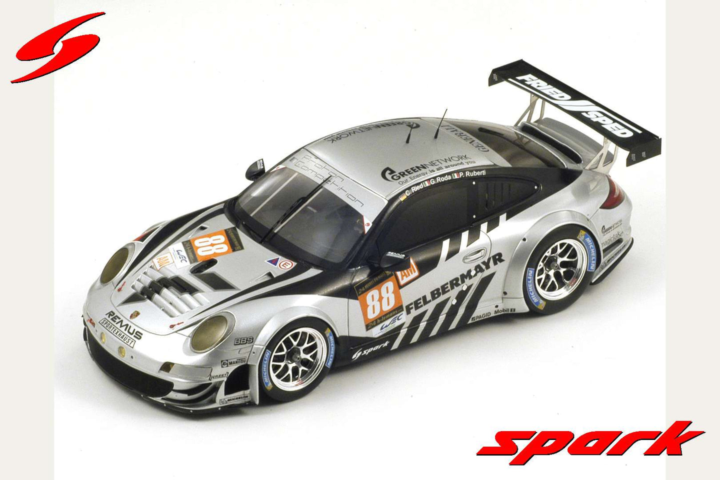 PORSCHE 911 GT3 N.88 36th LM 2013 RIED-RODA-RUBERTI 1:18