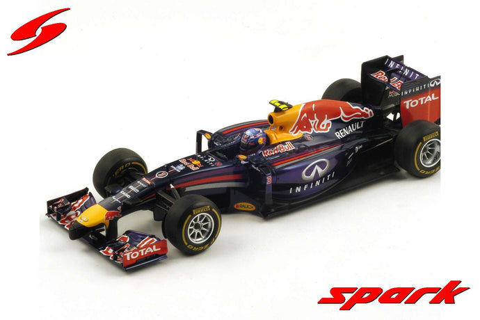 RED BULL RB10 D.RICCIARDO 2014 N.3 WINNER CANADA GP 1:18