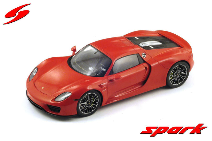 PORSCHE 918 SPYDER 2013 RED