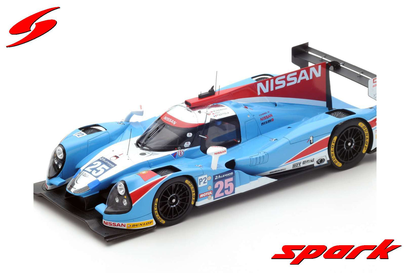 LIGIER JS P2 NISSAN N.25 17th LM 2016 MUNEMANN-HOY-PIZZITOLA 1:18