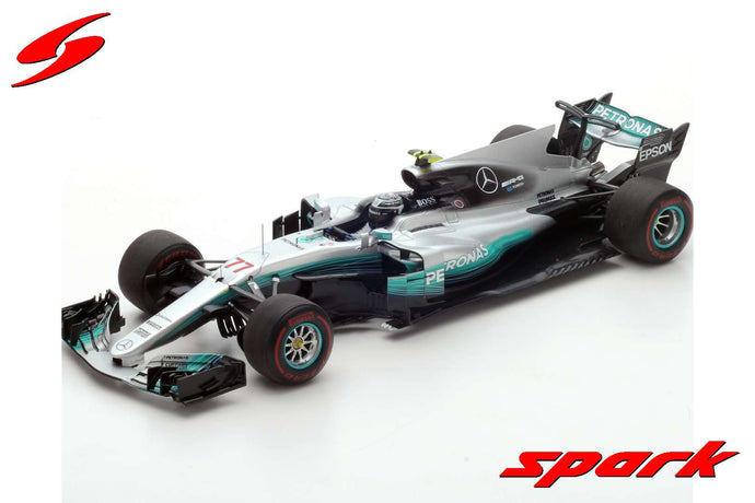 MERCEDES F1 W08 V.BOTTAS 2017 N.77 3rd BAHRAIN GP 1:18