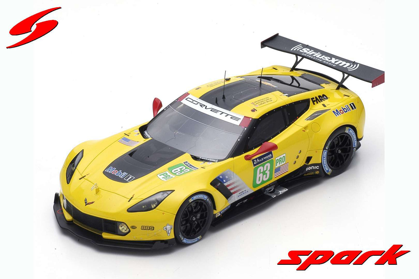 CORVETTE C7 R N.63 20th LM 2017 MAGNUSSEN-GARCIA-TAYLOR 1:18