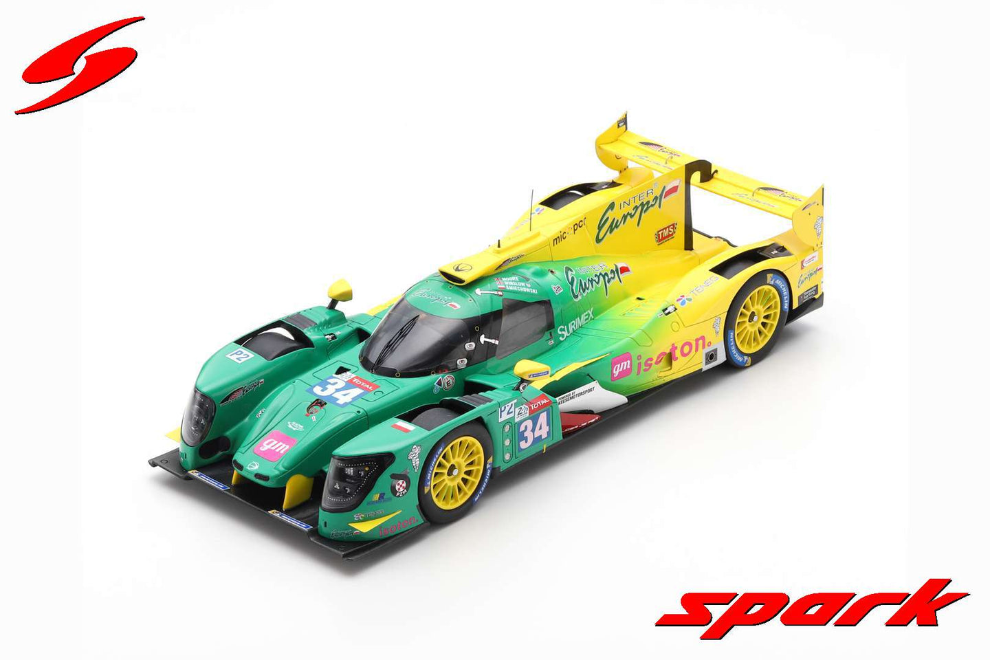 LIGIER JS P217 N.34 45th LM 2019 J.SMIECHOWSKI-J.WINSLOW-N.MOORE 1:18