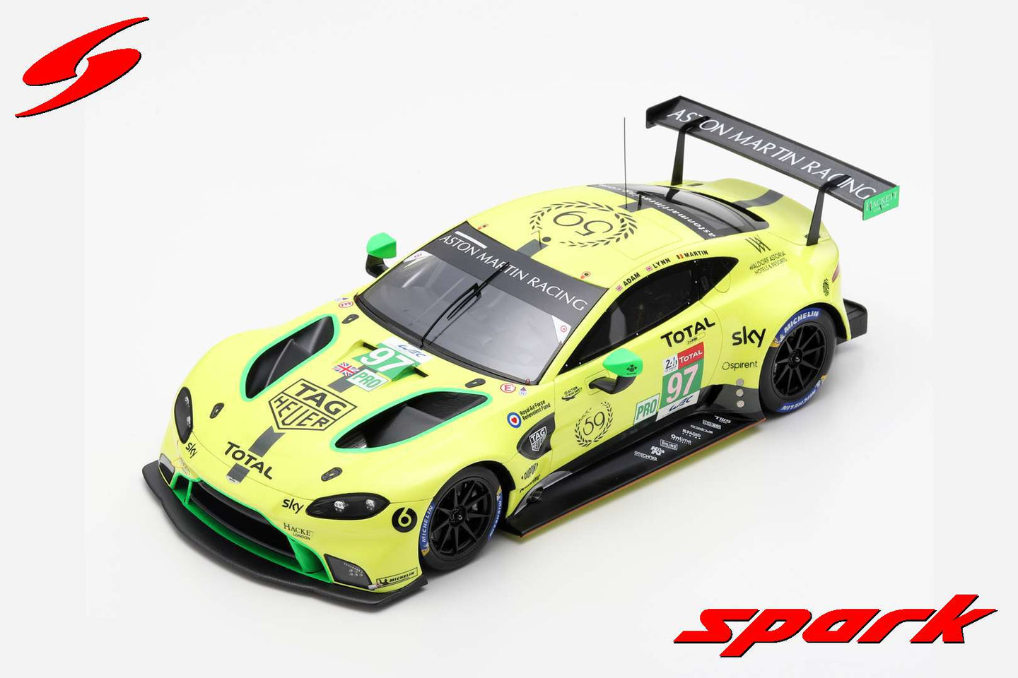 ASTON MARTIN VANTAGE N.97 44th LM 2019 MARTIN-LYNN-ADAM 1:18