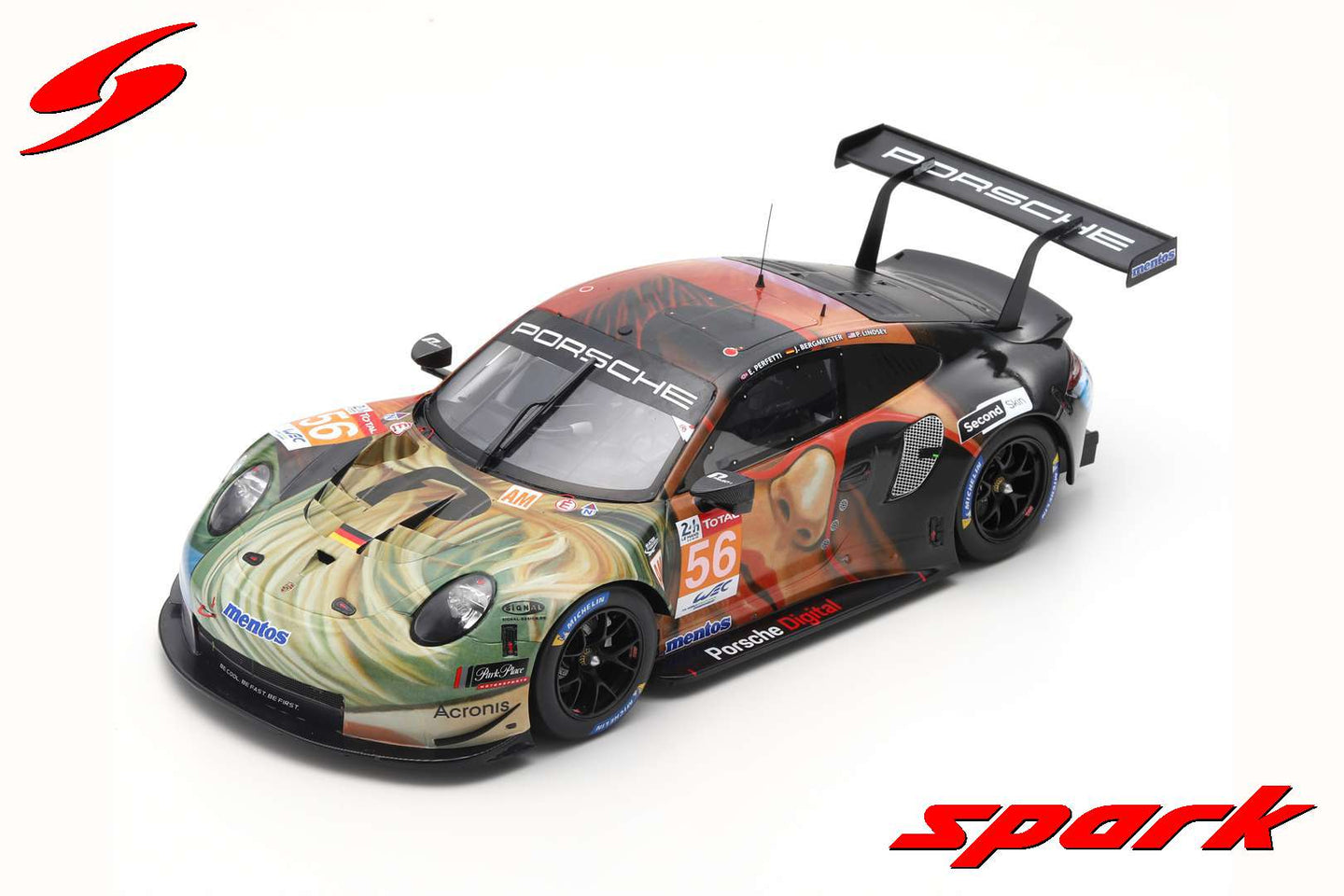 PORSCHE 911 991 RSR 4.0L FLAT-6 TEAM PROJECT 1 N 56 24h LE MANS 2019 J.BERMEISTER - P.LINDSEY - E.PERFETTI VARIOUS