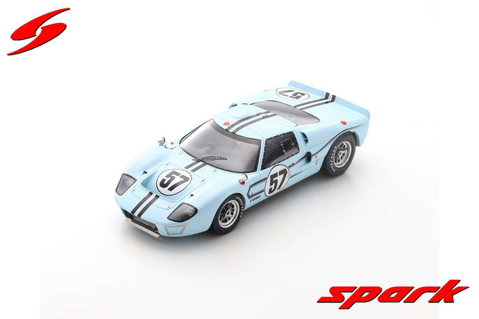 FORD GT40 MK2B N.57 LM 1967 R.BUCKNUM-P.HAWKINS 1:18