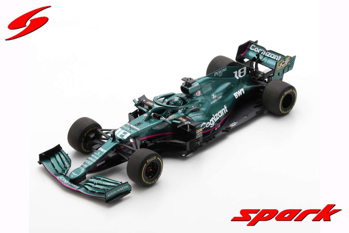 ASTON MARTIN AMR21 LANCE STROLL 2021 N.18  BAHRAIN GP 1:18