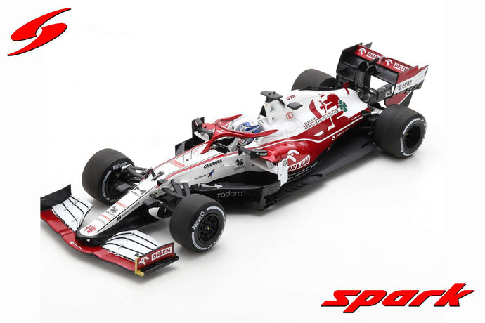 ALFA ROMEO KIMI RAIKKONEN 2021 N.7 ABU DHABI GP 1:18