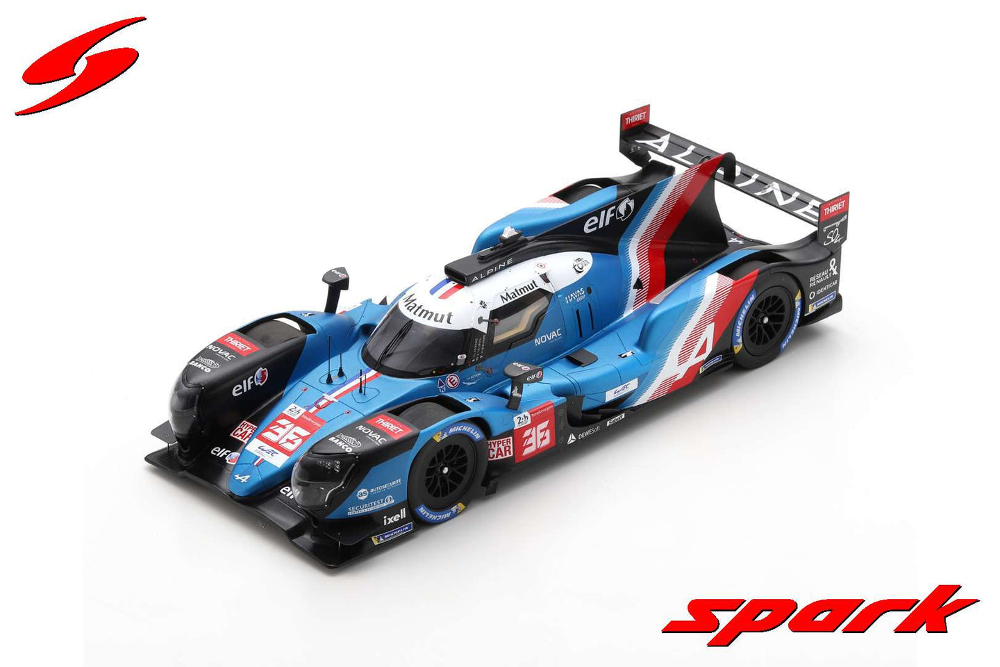 ALPINE A480 N.36 3rd LM 2021 NEGRAO-LAPIERRE-VAXIVIERE 1:18
