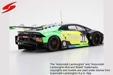 Indlæs billede til gallerivisning LAMBORGHINI HURACAN EVO GT3 TEAM BARWELL MOTORSPORT N 77 WINNER CLASS PRO-AM CUP 24h SPA 2020 S.MITCHELL - R.COLLARD Jr. - R.COLLARD Sr. - L.MACHITSKI GREEN YELLOW BLACK