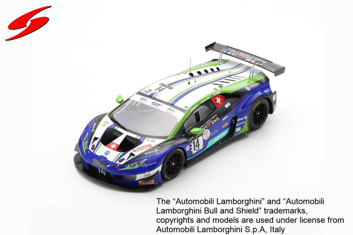 LAMBORGHINI HURACAN GT3 N.14 24 H SPA 2020 SIEDLER-FELLER-GRENIER 1:18