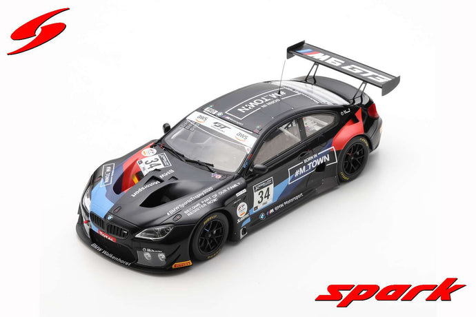 BMW M6 GT3 N.34 24 H SPA 2020 A.FARFUS-N.CATSBURG-P.ENG 1:18