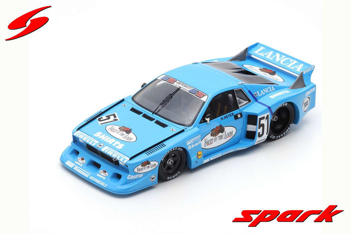 LANCIA BETA MONTECARLO GR.5 N.51 WINNER DRM HOCKENHEIM 1980 H.HEYER 1:18