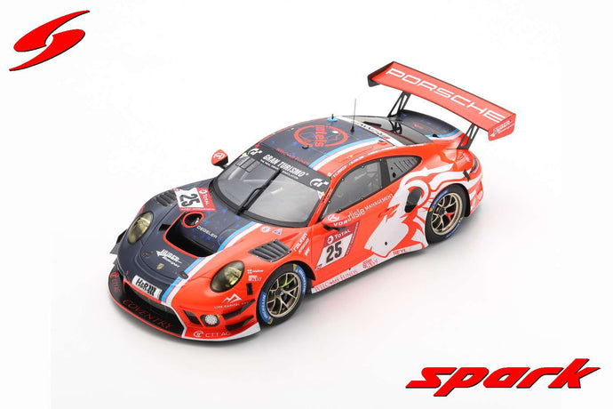 PORSCHE 911 GT3 N.25 WINNER PRO-AM 24 H NURBURGRING 2020 KOLB-HOLZER-MEN