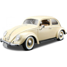 Indlæs billede til gallerivisning 1955 Volkswagen Beetle beige 1:18