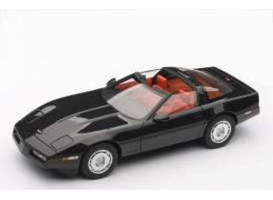 1986 Chevrolet Corvette, black 1:18