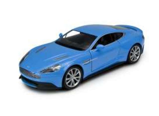 Aston Martin Vanquish blå 1:24