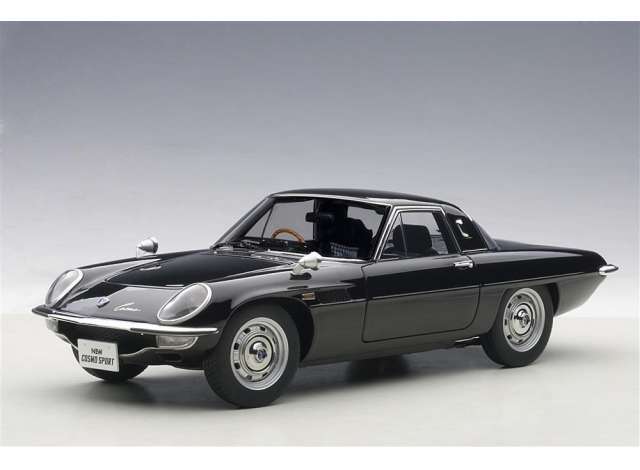 1967 Mazda Cosmo Sport, black 1:18