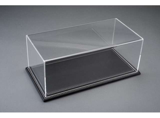 1:43 Maranello Deluxe Display Case with Leather Black Base