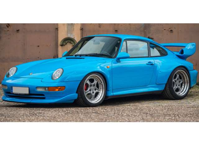 RWB 993 Porsche *Resin Serie*, blue 1:12